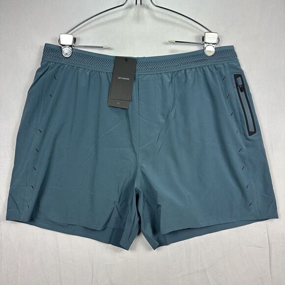 TEN THOUSAND Men's Session Shorts Lined 5" Blue Size 2XL XXL Athletic NWT - Picture 1 of 9